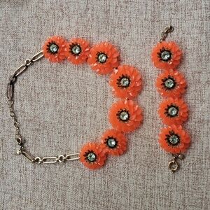 J.Crew Zinnia Necklace and Bracelet Set